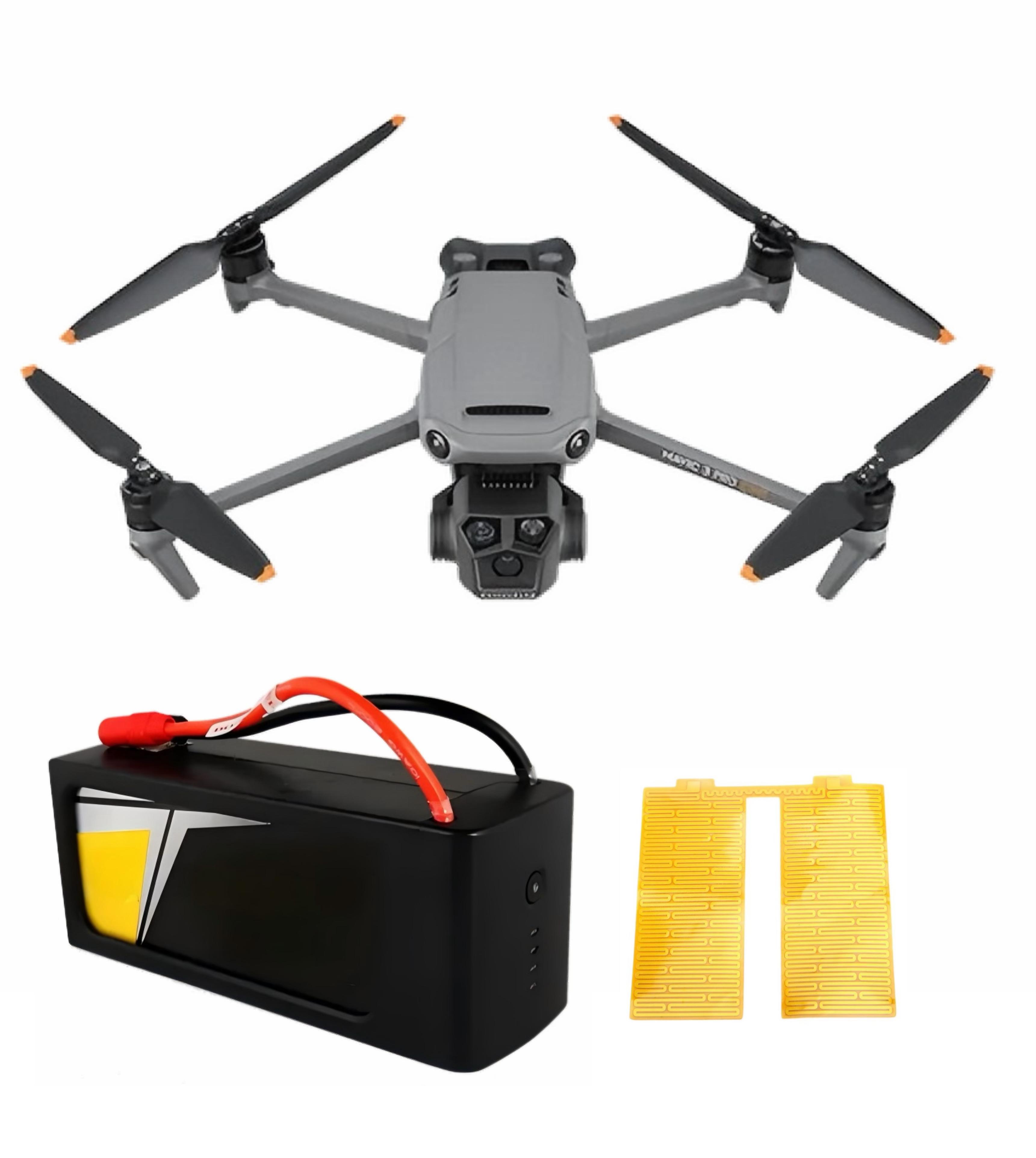 Jak utrzymać baterie dronów ciepłe zimą?